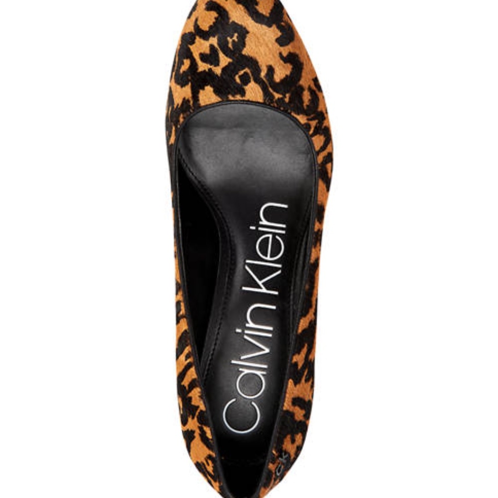 Calvin Klein Leopard Printed Heels - image 3